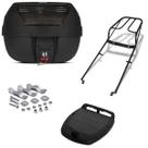 Bau De Moto 28 Litros Pro Tork Com Bagageiro Hunter 125 2004 Até 2009 Bau De Moto 28 Litros Pro Tork Com Bagageiro Hunter 125 2004 Até 2009