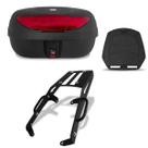 Bau De Moto 45 Litros Pro Tork Com Bagageiro Versys 650 2010 Até 2013