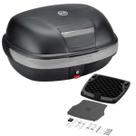 Baú Givi 46 Litros Monokey E460 Fumê + Base E250 Monokey