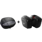 Baú Givi E450 45 Litros + Givi E21 Lateral 21l Universal