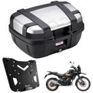 Baú Givi Trekker Trk52n 52L + Rack Bráz Monokey Himalayan450