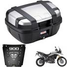 Baú Givi Trekker Trk52n 52L + Suporte Monokey Tiger 900 Bráz Baú Givi Trekker Trk52n 52L + Suporte Monokey Tiger 900 Bráz