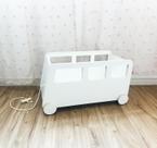 Baú Infantil Organizador para Brinquedo com Rodinha - Ônibus Baú Infantil Organizador para Brinquedo com Rodinha - Ônibus