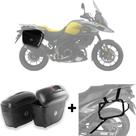 Bau Lat Givi E21 + Sup Bau Lat. Suzuki V Strom650 2014-2018