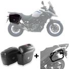 Bau Lat Givi E21 + Sup Bau Lat. Suzuki V Strom650 2019-2023