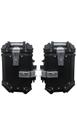 Bau Lateral Para Motos Universal 36 Litros Alumínio (PAR) - Preto