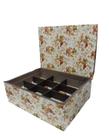 Baú Mdf Médio Florzinha
