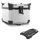 Baú Moto Alumínio Top Case 35 Litros + Base de Fixação Super Adventure KTM 990