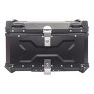 Bau Moto Traseiro 65 Litros Universal Aluminio Anti-roubo Nf