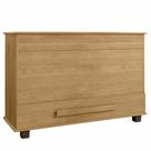 Baú organizador para Quarto RV Móveis com gaveta ampla largura de 136 cm Cinamomo