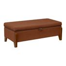 Baú Organizador Puff Bali 140 cm Bouclé Para Quarto e Sala