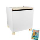 Baú Organizador - Tamanho P Kit Livro Educativo