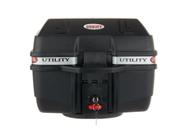 Baú Para Moto 28 Litros Utility Quadrado Reforçado com Base.