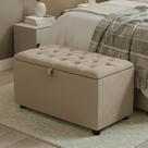Baú Puff Recamier Divã Sara Capitonê 80 cm Tecido Suede Linho Macio Estrutura Madeira Para Cama Solteiro Quarto Baú Puff Recamier Divã Sara Capitonê 80 cm Tecido Suede Linho Macio Estrutura Madeira Para Cama Solteiro Quarto
