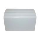 Baú Ripado Tamanho G 27cm Mdf Madeira Pintado