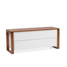 Baú Sapateira em Madeira Maciça e Mdf Craft