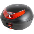 Bau traseiro 30 litros givi monolock e-30n verm