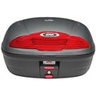 Bau traseiro 45 litros givi monolock e-450n lente verm