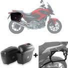 Bauleto Givi E21 + Sup. Baú Lat. Honda Nc 700/750x 2016+
