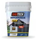 Bautech Imperparede Branco 20kg Impermeabilizante Contra Umidade e Mofo para Paredes