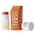 BBS 4 em 1 Blush, Batom e Sombra com Proteção Solar Natural - Fps 63 - Cor Cenoura Bronze - BioBio