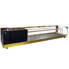 BC-VFRS1500 - Vitrine Refrigerada Sushi Beta 1,50m Dourada - 127V - Omega
