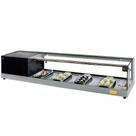 BC-VFRS1500 - Vitrine Refrigerada Sushi Beta 1,50m Prata - 127V - Omega