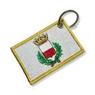 BC0238-001 Bandeira Lucca Itália Patch Bordado 7,5x5,0cm