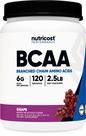 BCAA em pó Nutricost Grape Flavor 120 porções