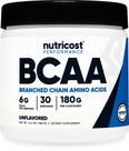 BCAA em pó Nutricost sem sabor 30 porções 180g