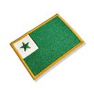 BD0179-001 Bandeira Esperanto Patch Bordado 8x5,5cm BD0179-001 Bandeira Esperanto Patch Bordado 8x5,5cm