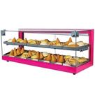 BD12 - Estufa Beta para salgados 12 bandejas Dupla Rosa - 127V - Omega