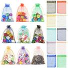 BDS-HOME 100 unidades de sacos de presente de organza Moon Star 13x18cm