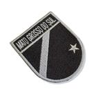 BE0011E-002 Bandeira Mato Grosso Sul Patch Bordado 6,8x8,0cm BE0011E-002 Bandeira Mato Grosso Sul Patch Bordado 6,8x8,0cm