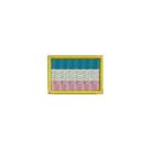 BE0031-031 Bandeira Espirito Santos Patch Bordado 3,8x2,5cm
