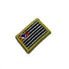 BE0045V31 Bandeira São Paulo Patch Bordado Fecho Contato