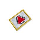 BE0048-011 Bandeira Minas Gerais Patch Bordado 5,7x3,8cm
