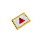 BE0048-031 Bandeira Minas Gerais Patch Bordado 3,8x2,5cm