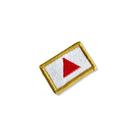 BE0048-031 Bandeira Minas Gerais Patch Bordado 3,8x2,5cm