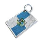 BE0136-006 Bandeira Rio de Janeiro Brasil Patch Bordado 7,5x5,0cm BE0136-006 Bandeira Rio de Janeiro Brasil Patch Bordado 7,5x5,0cm