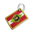 BE0168-011 Bandeira Santa Catarina Brasil Patch Bordado 5,7x3,8cm BE0168-011 Bandeira Santa Catarina Brasil Patch Bordado 5,7x3,8cm