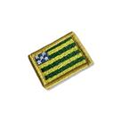 BE0172-031 Bandeira Goiás Patch Bordado 3,8x2,5cm BE0172-031 Bandeira Goiás Patch Bordado 3,8x2,5cm