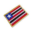 BE0416-001 Bandeira Maranhão Patch Bordado 7,5x5 BE0416-001 Bandeira Maranhão Patch Bordado 7,5x5