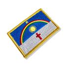 BE0420-001 Bandeira Pernambuco Patch Bordado 7,5x5,0cm