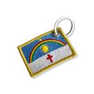 BE0420-011 Bandeira Pernambuco Patch Bordado 5,7x3,8cm