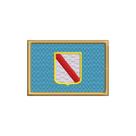 BE0428-001 Bandeira Campânia Patch Bordado 7,5x5,0cm BE0428-001 Bandeira Campânia Patch Bordado 7,5x5,0cm