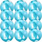 Beach Ball Chivao inflável Glitter azul de 16 polegadas (12 peças)