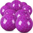 Beach Ball Hollowfly, pacote com 12, teia de aranha, 20 cm, roxa