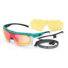 Beach Tennis Óculos Solar Mormaii Smash 2 M0130kd211 Azul Fosco Lente Espelhada Vermelho cat1 -