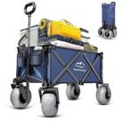 Beach Wagon BLINTHAR Heavy Duty Dobrável com pneus todo-o-terreno